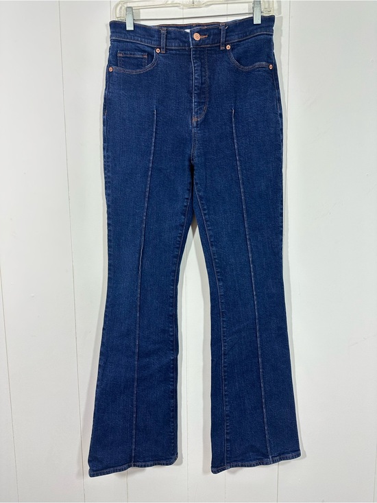 LOFT Denim - LOFT The Slim Flare Women’s Size 28/6 Stretch Denim Blue Jeans Casual